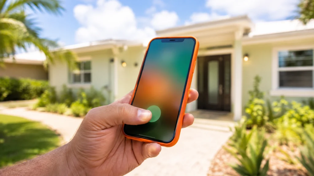 Hand poised to tap a call button on a smartphone, representing the importance of mobile-friendly